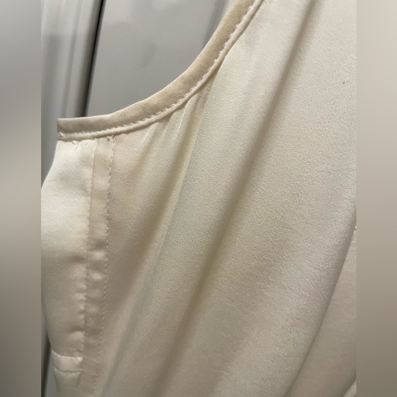 Aritzia Talula Cream White High Low Dress (Sz 0-2) - Picture 4 of 5